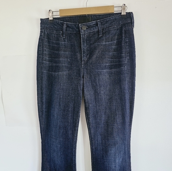 Vince Taylor High Rise Bootcut Dark Wash Stretch Jeans Women's Size 29 - Picture 4 of 10